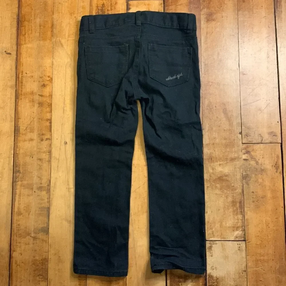 Oshkosh jeans 3T black skinny jeans adjustable waist cotton spring neutral